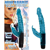 MINI RABBIT VIBRO WAND JELLY-BLUE